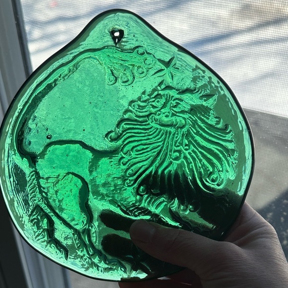 blenko Other - Blenko Leo Zodiac 9” vintage Suncatcher